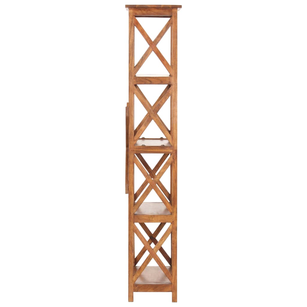 vidaXL Bibliotecă, 60x30x160 cm lemn masiv acaciacu finisaj tip miere vidaXL Bibliotecă, 60x30x160 cm lemn masiv acaciacu finisaj tip miere
