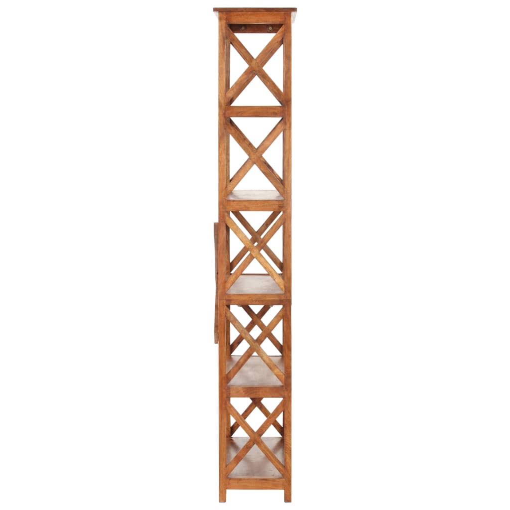 vidaXL Bibliotecă, 100x30x180 cm lemn masiv acaciacu finisaj tip miere vidaXL Bibliotecă, 100x30x180 cm lemn masiv acaciacu finisaj tip miere