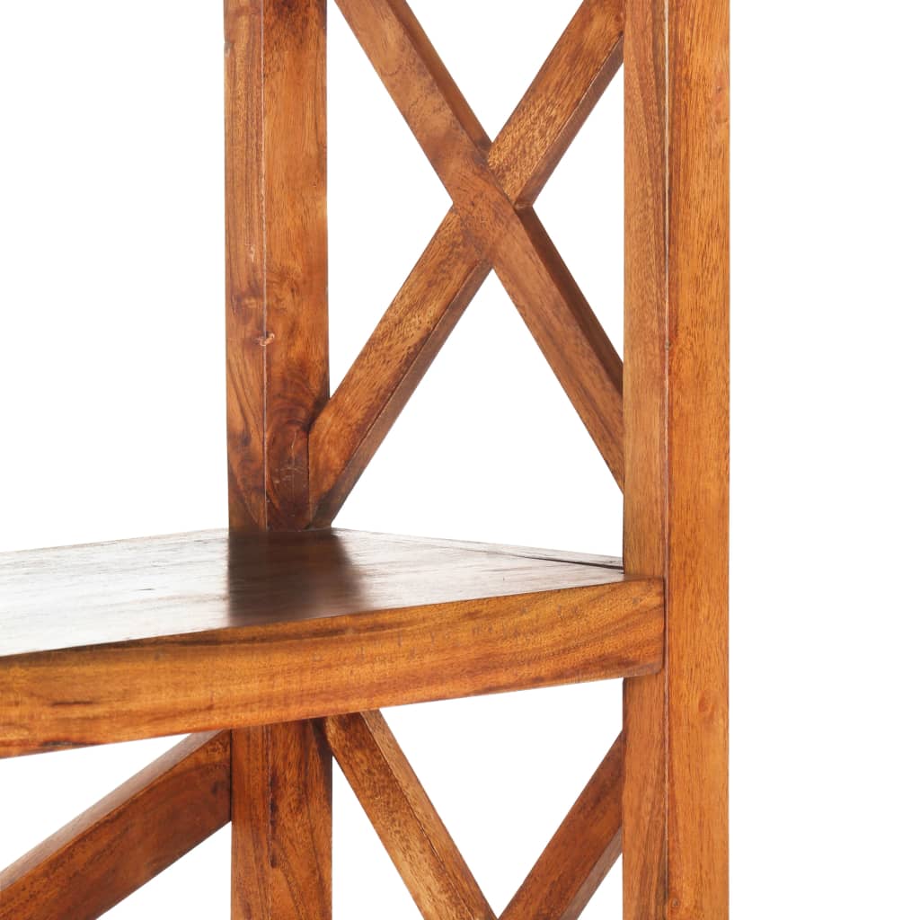 vidaXL Bibliotecă, 100x30x180 cm lemn masiv acaciacu finisaj tip miere vidaXL Bibliotecă, 100x30x180 cm lemn masiv acaciacu finisaj tip miere