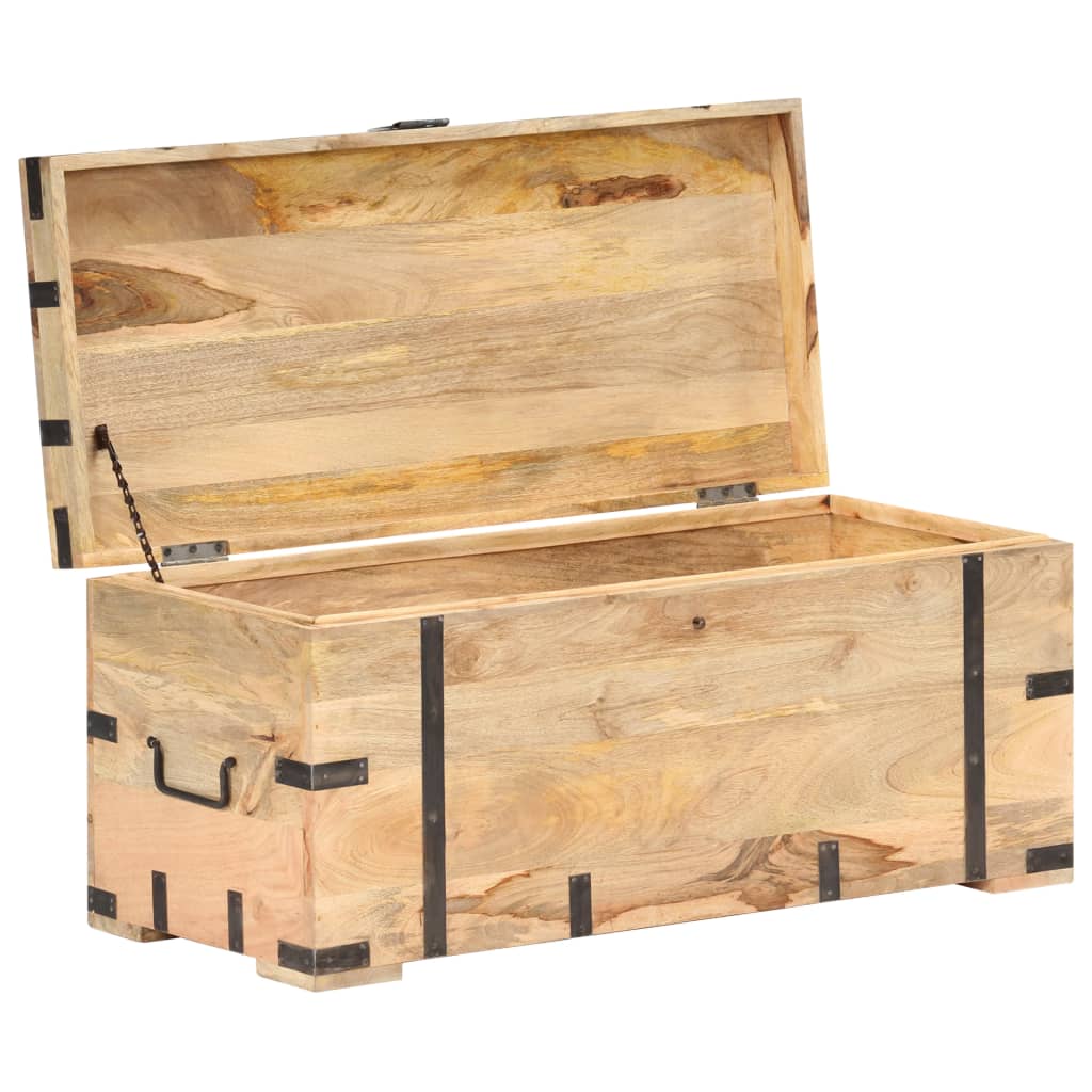 vidaXL Cufăr, 90 x 40 x 40 cm, lemn masiv de mango vidaXL Cufăr, 90 x 40 x 40 cm, lemn masiv de mango
