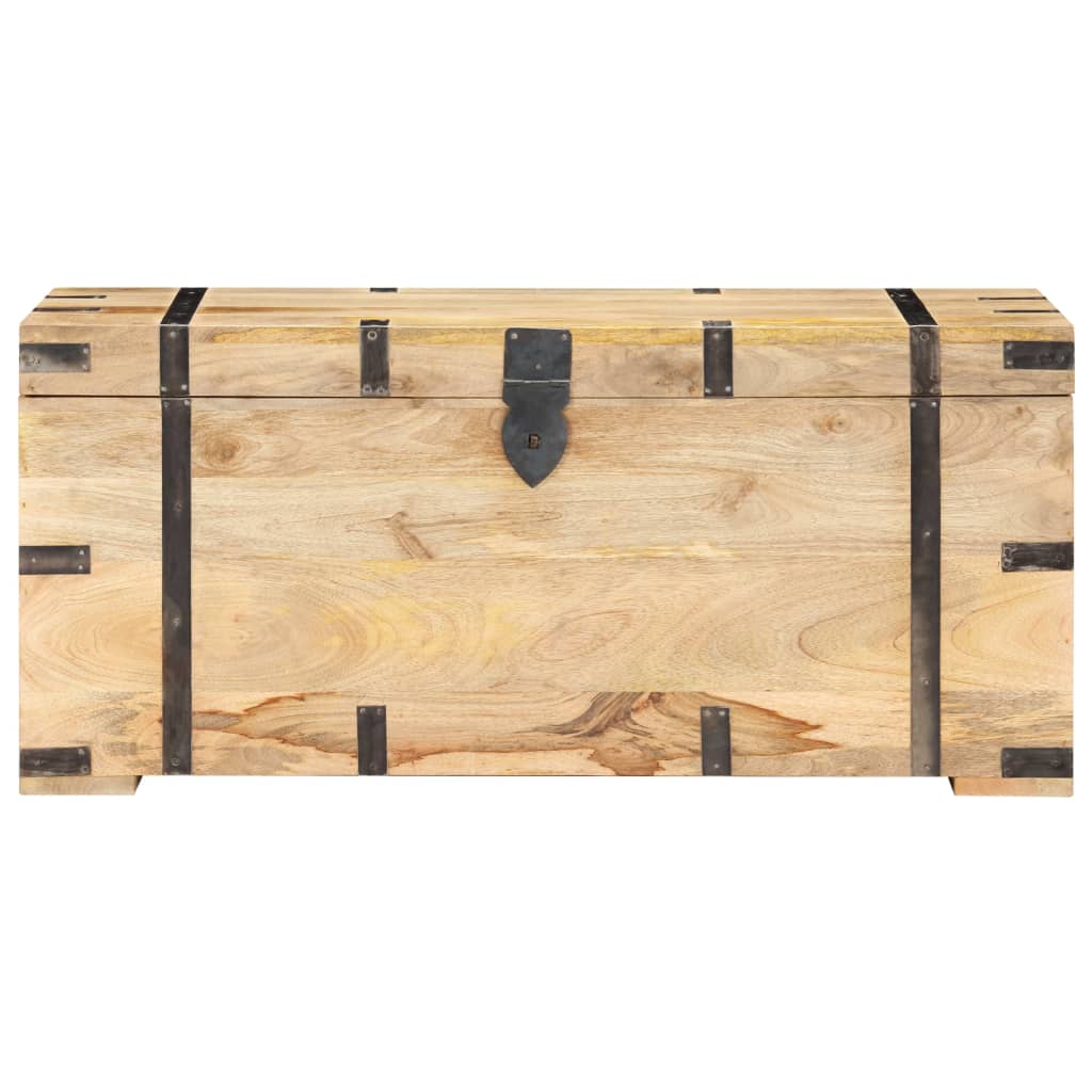 vidaXL Cufăr, 90 x 40 x 40 cm, lemn masiv de mango vidaXL Cufăr, 90 x 40 x 40 cm, lemn masiv de mango
