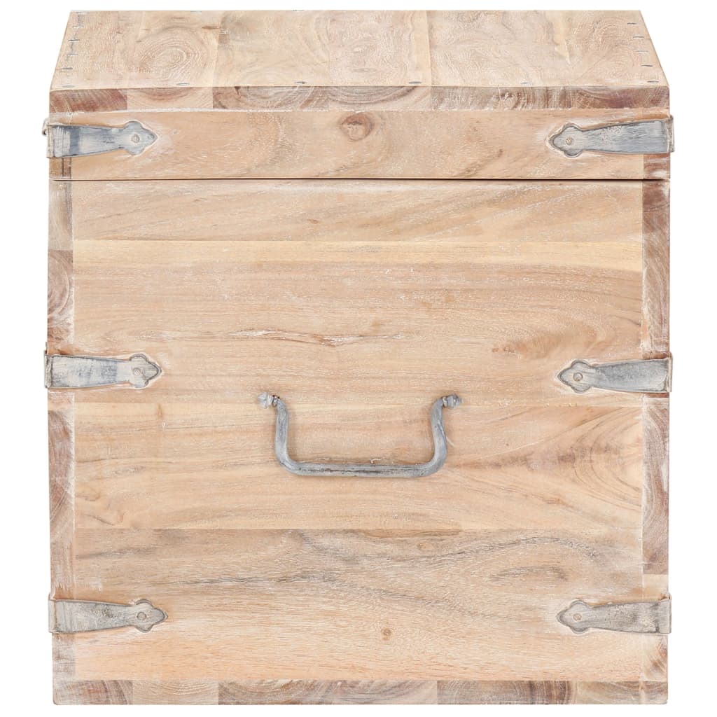 vidaXL Cufăr, 40x40x40 cm, lemn masiv de acacia vidaXL Cufăr, 40x40x40 cm, lemn masiv de acacia