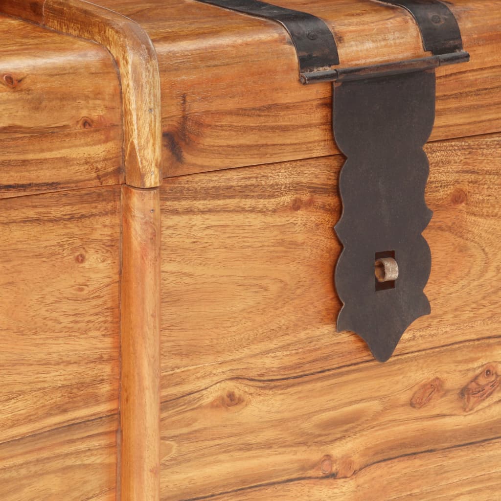 vidaXL Cufăr de depozitare, 90 x 40 x 40 cm, lemn masiv de acacia