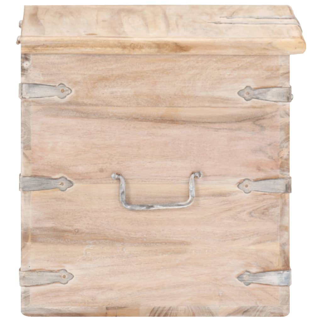 vidaXL Cufăr, 40 x 40 x 40 cm, lemn masiv de acacia vidaXL Cufăr, 40 x 40 x 40 cm, lemn masiv de acacia