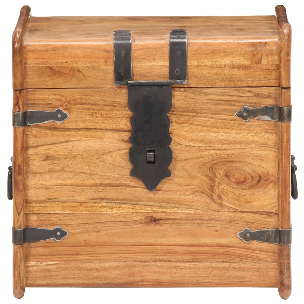 vidaXL Cufăr, 40x40x40 cm, lemn masiv de acacia vidaXL Cufăr, 40x40x40 cm, lemn masiv de acacia