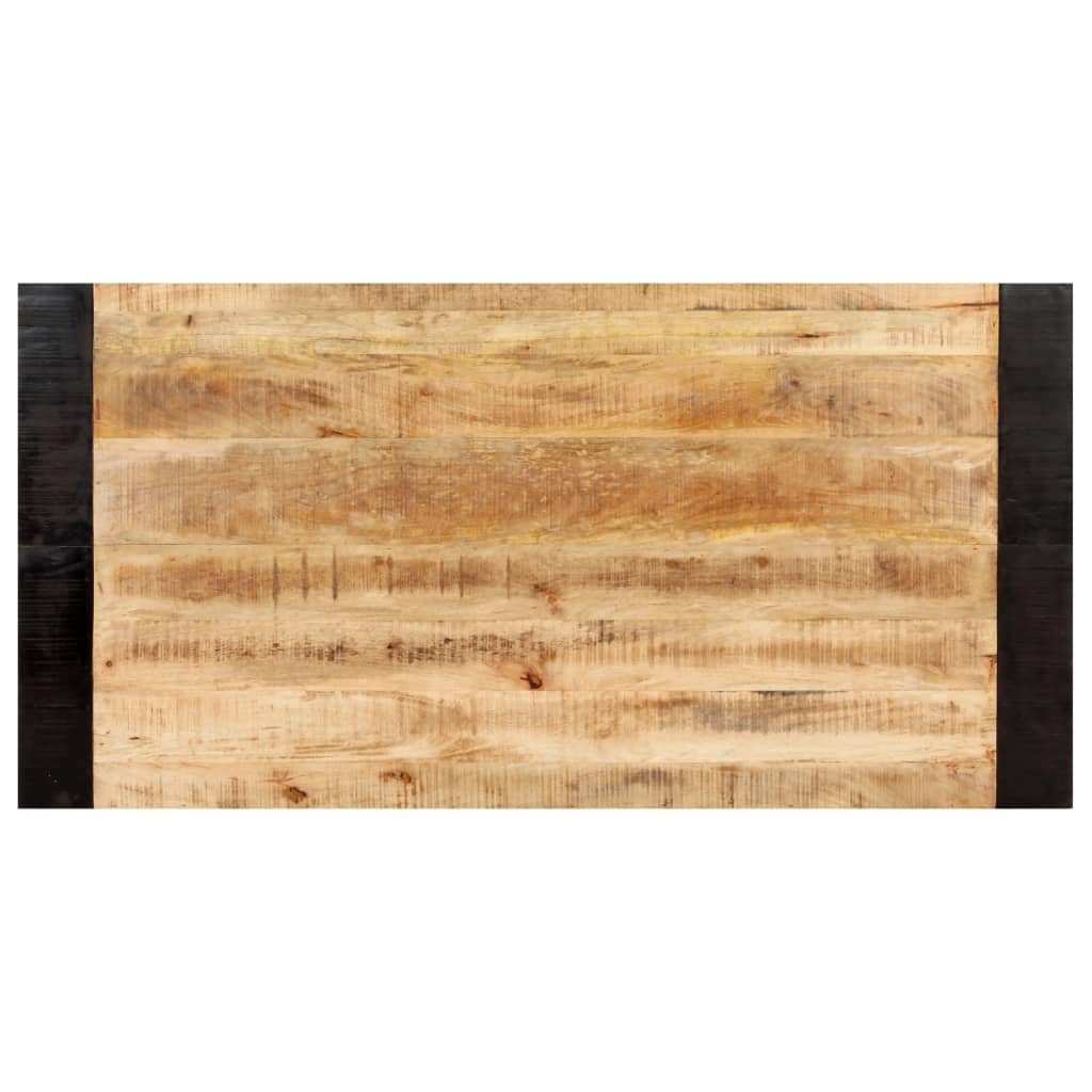 vidaXL Masă de bucătărie, 140x70x76 cm, lemn masiv de mango nefinisat vidaXL Masă de bucătărie, 140x70x76 cm, lemn masiv de mango nefinisat