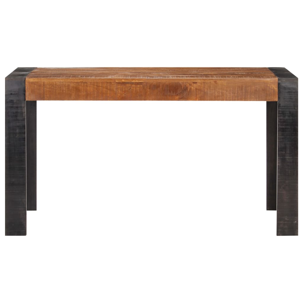 vidaXL Masă de bucătărie, 140x70x76 cm, lemn masiv de mango nefinisat vidaXL Masă de bucătărie, 140x70x76 cm, lemn masiv de mango nefinisat