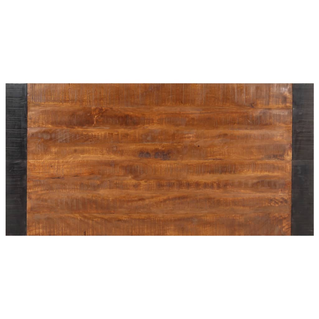 vidaXL Masă de bucătărie, 140x70x76 cm, lemn masiv de mango nefinisat vidaXL Masă de bucătărie, 140x70x76 cm, lemn masiv de mango nefinisat