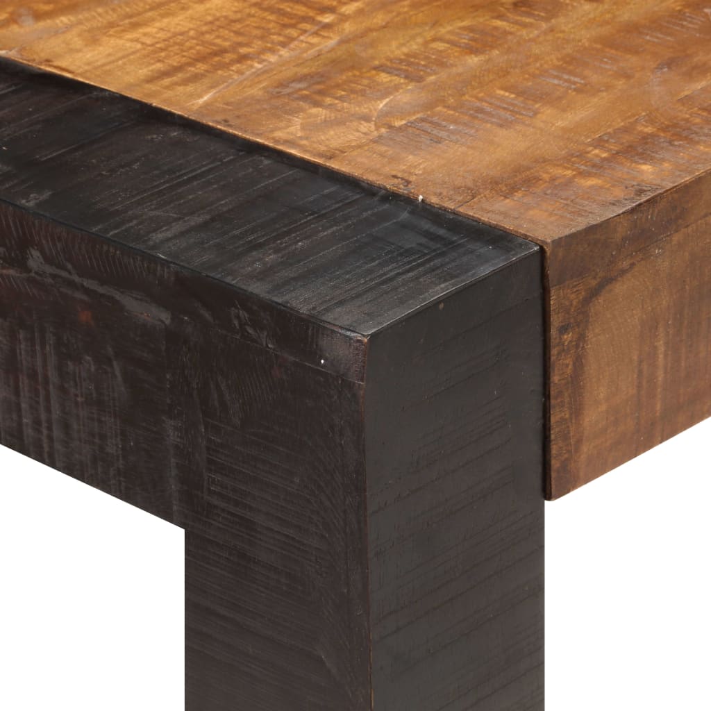 vidaXL Masă de bucătărie, 140x70x76 cm, lemn masiv de mango nefinisat vidaXL Masă de bucătărie, 140x70x76 cm, lemn masiv de mango nefinisat