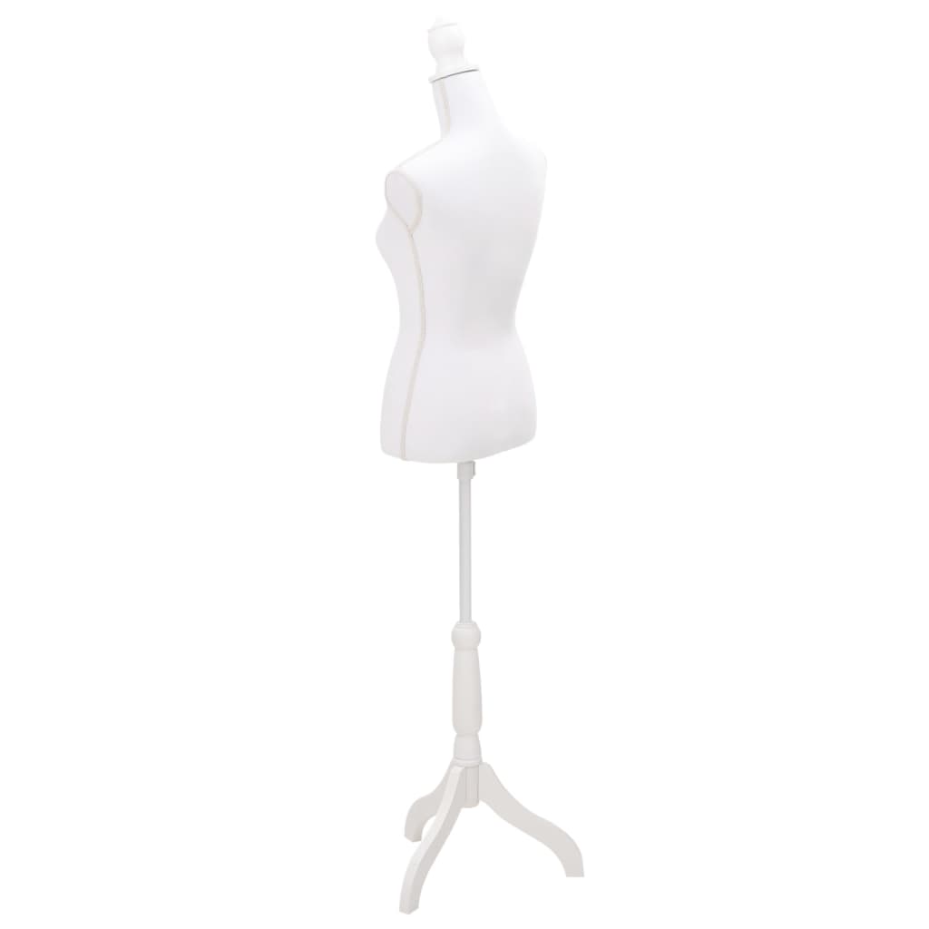 vidaXL Manechin bust pentru dame, alb vidaXL Manechin bust pentru dame, alb