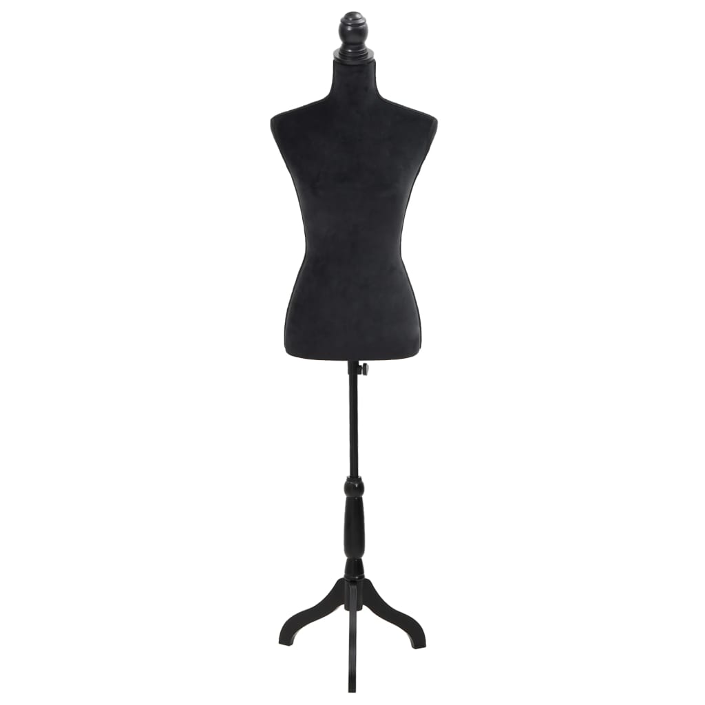 vidaXL Bust pentru dame, negru, manechin croitorie vidaXL Bust pentru dame, negru, manechin croitorie
