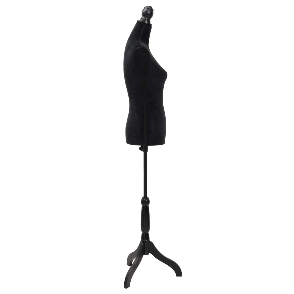 vidaXL Bust pentru dame, negru, manechin croitorie vidaXL Bust pentru dame, negru, manechin croitorie