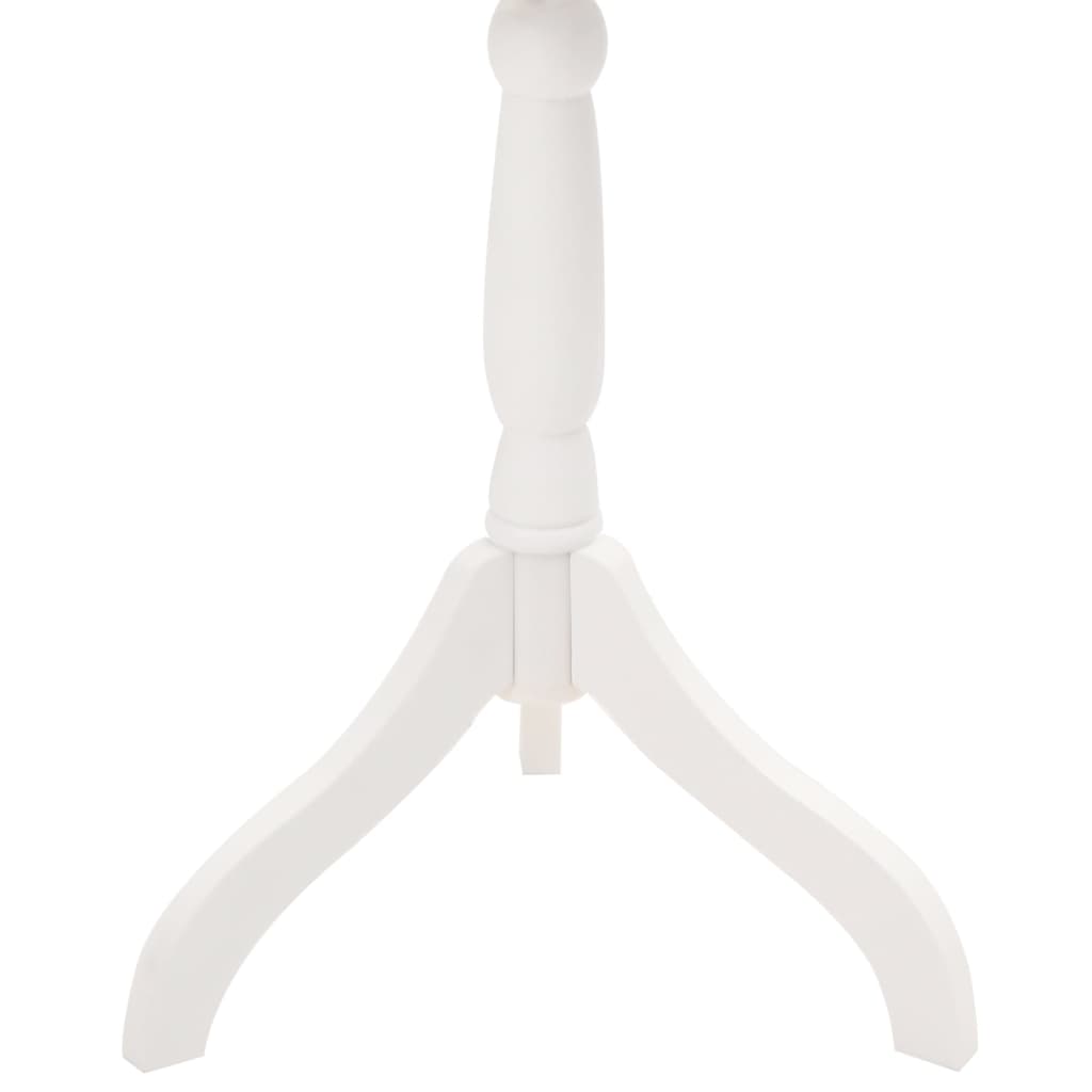 vidaXL Bust pentru dame, manechin, alb cu trandafiri, bumbac vidaXL Bust pentru dame, manechin, alb cu trandafiri, bumbac