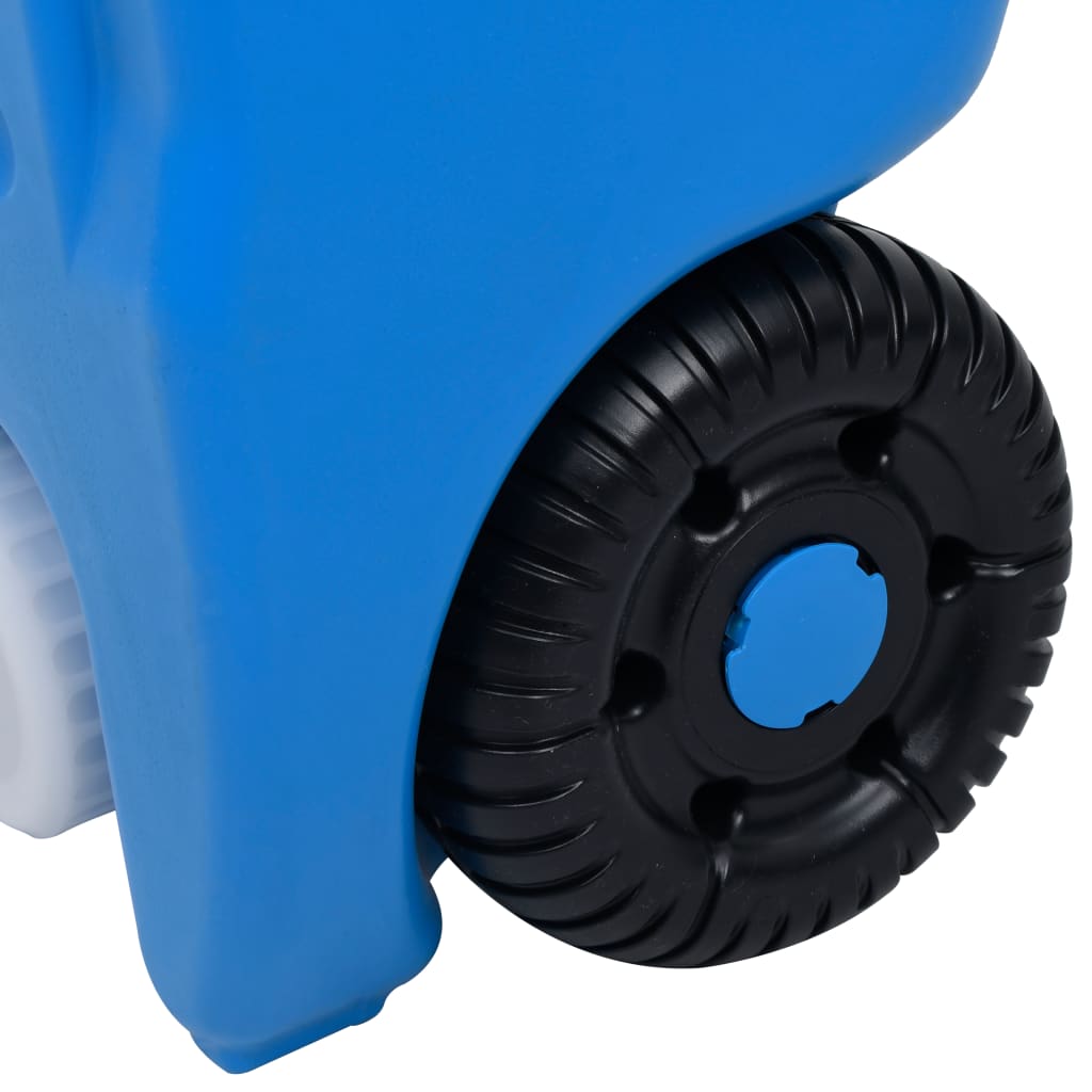 vidaXL Rezervor de apă cu roți pentru camping, albastru, 40 L vidaXL Rezervor de apă cu roți pentru camping, albastru, 40 L