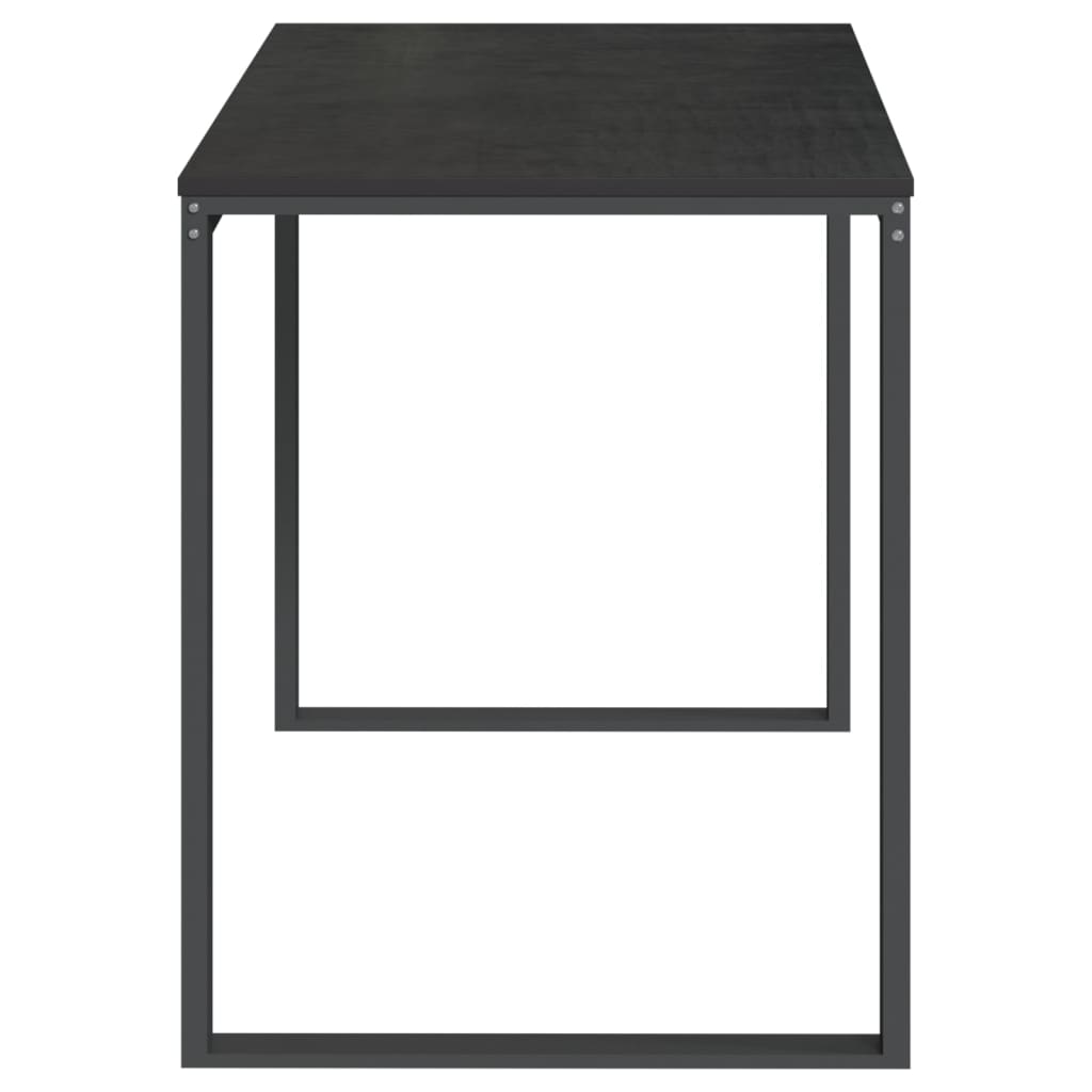 vidaXL Birou de calculator, negru, 110x60x73 cm, PAL