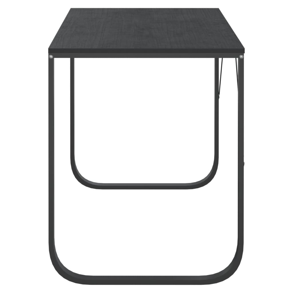 vidaXL Birou de computer, alb, 110x60x73 cm, lemn prelucrat