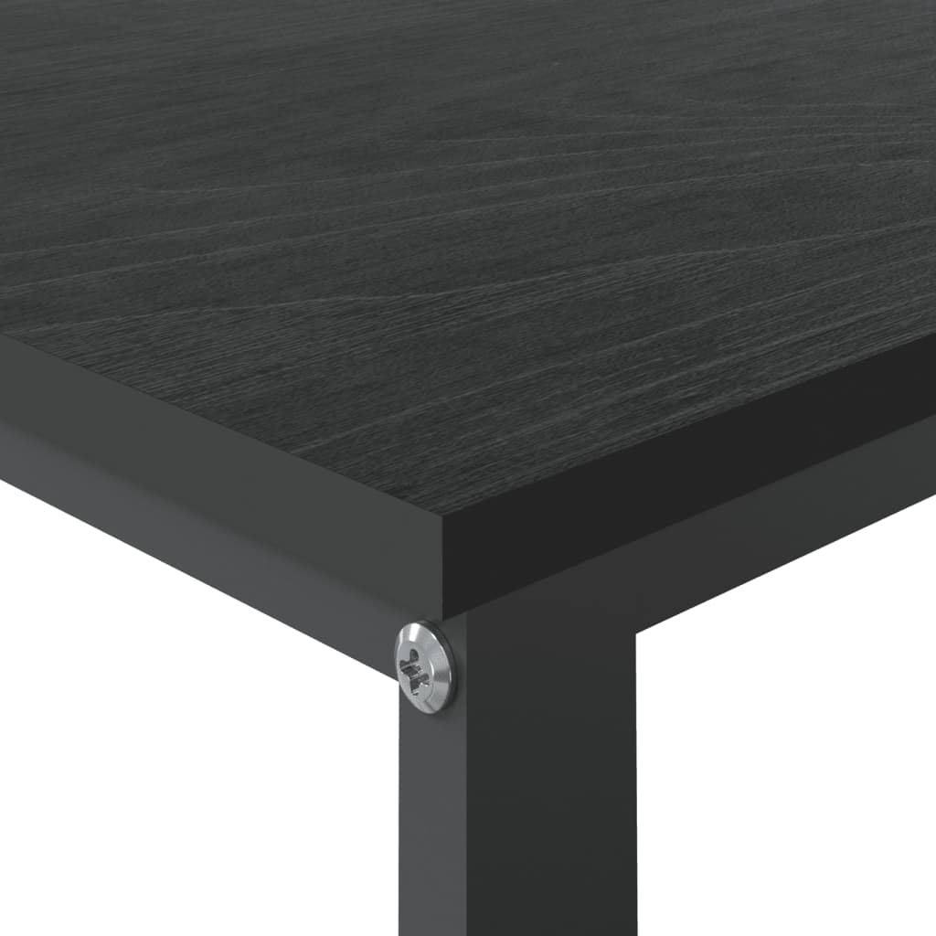 vidaXL Birou de computer, alb, 110x60x73 cm, lemn prelucrat