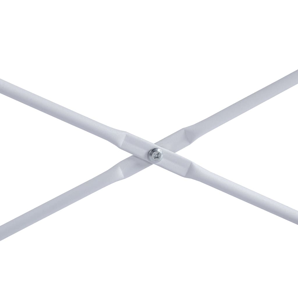 vidaXL Birou de computer, alb, 110x60x70 cm, lemn prelucrat vidaXL Birou de computer, alb, 110x60x70 cm, lemn prelucrat