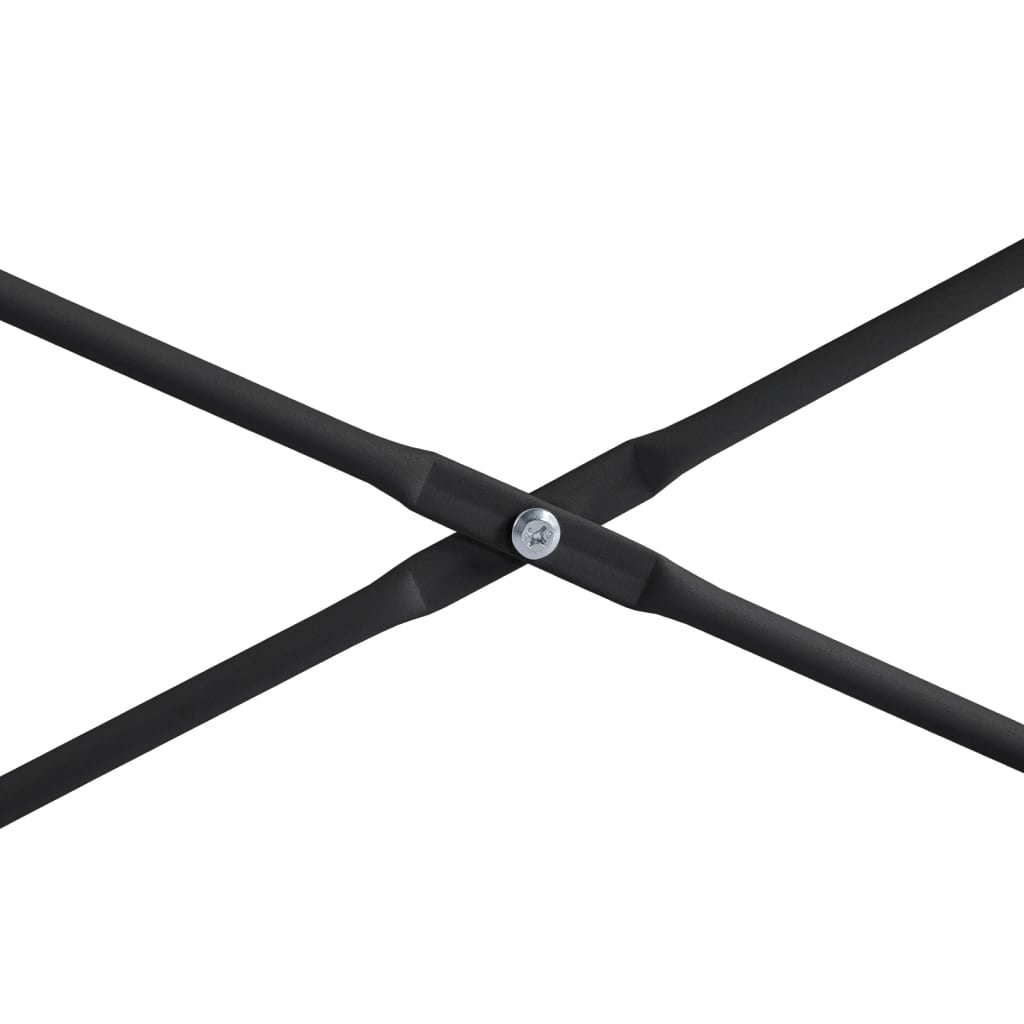 vidaXL Birou de computer, negru/stejar, 110x60x70 cm, lemn prelucrat