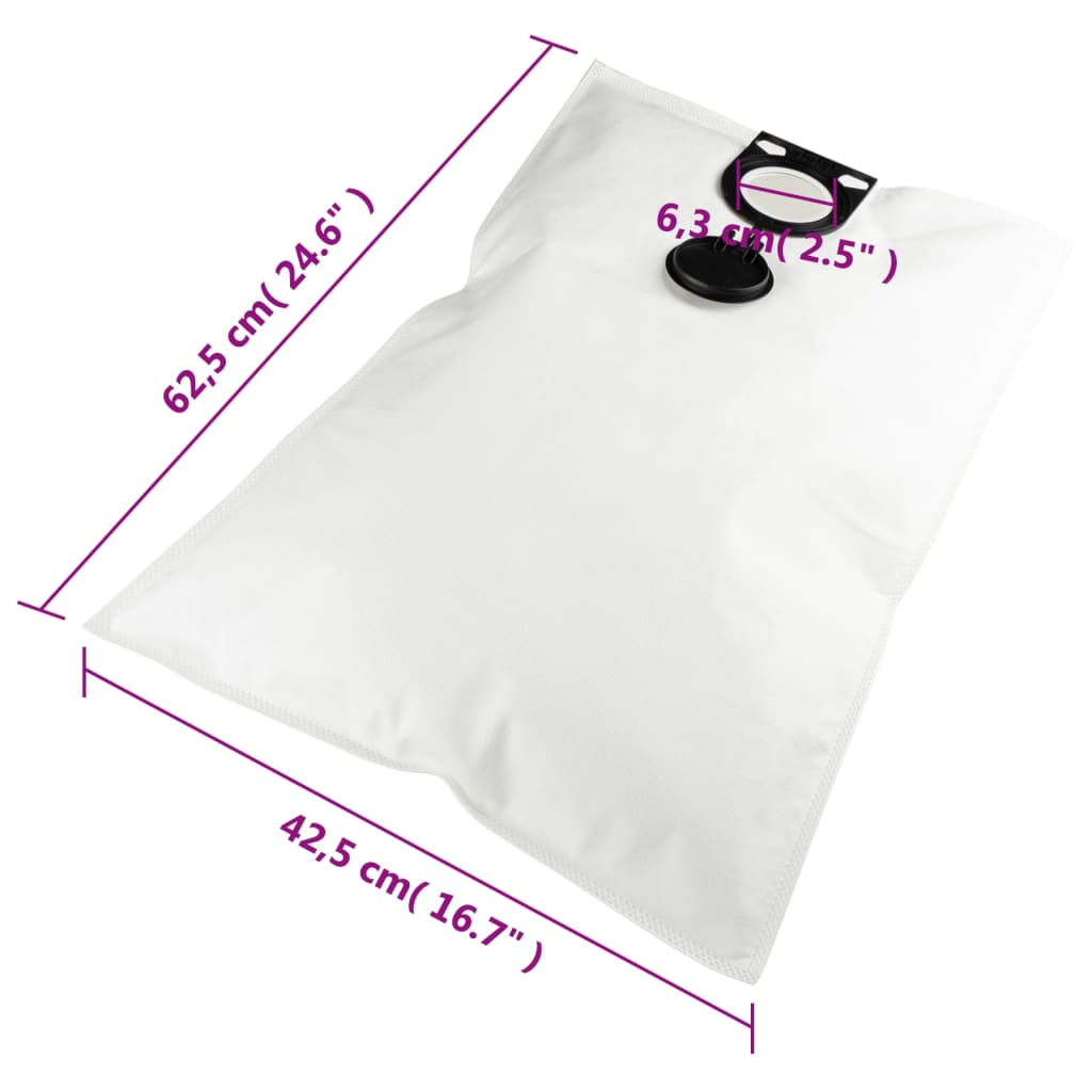 vidaXL Saci de aspirator pentru Bosch GAS - Starmix, 20 buc. vidaXL Saci de aspirator pentru Bosch GAS - Starmix, 20 buc.