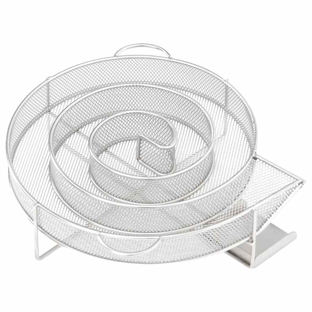 vidaXL Generator de fum rece, 19,5 cm, oțel inoxidabil, rotund vidaXL Generator de fum rece, 19,5 cm, oțel inoxidabil, rotund