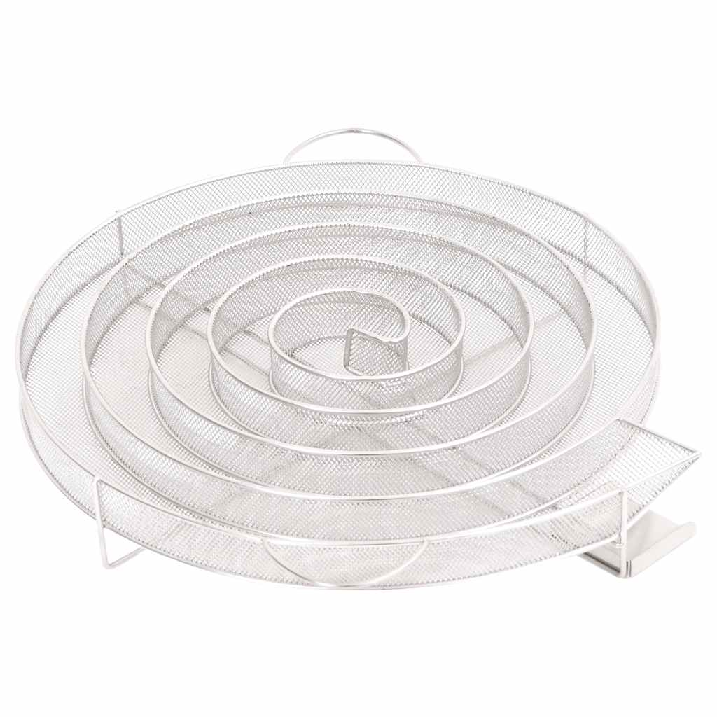 vidaXL Generator de fum rece, 33,5 cm, oțel inoxidabil, rotund vidaXL Generator de fum rece, 33,5 cm, oțel inoxidabil, rotund
