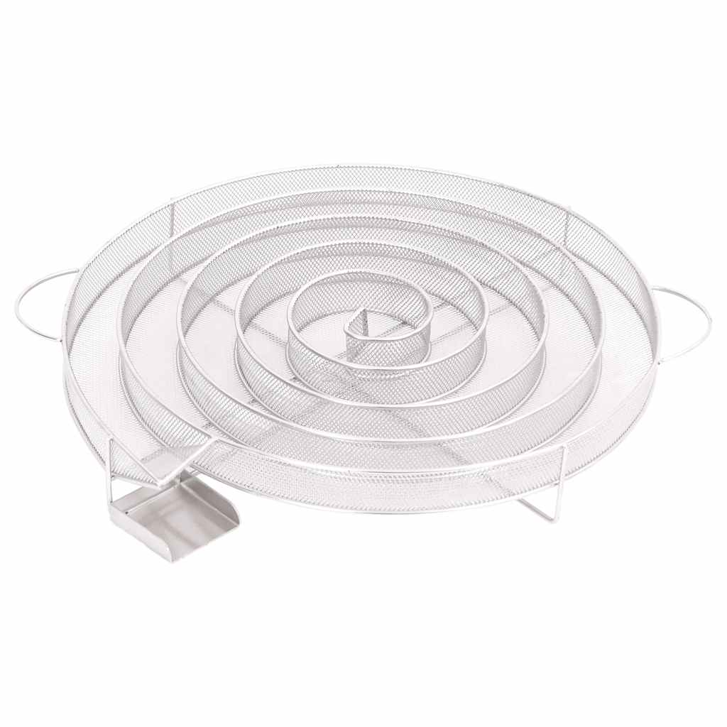 vidaXL Generator de fum rece, 33,5 cm, oțel inoxidabil, rotund vidaXL Generator de fum rece, 33,5 cm, oțel inoxidabil, rotund