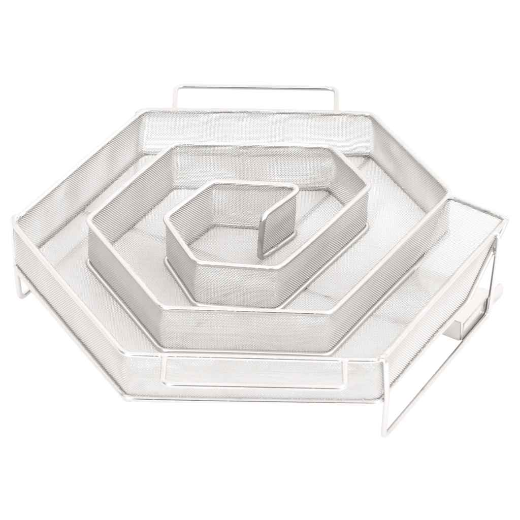 vidaXL Generator de fum rece cu 6 laturi 22,5cm oțel inoxidabil rotund vidaXL Generator de fum rece cu 6 laturi 22,5cm oțel inoxidabil rotund