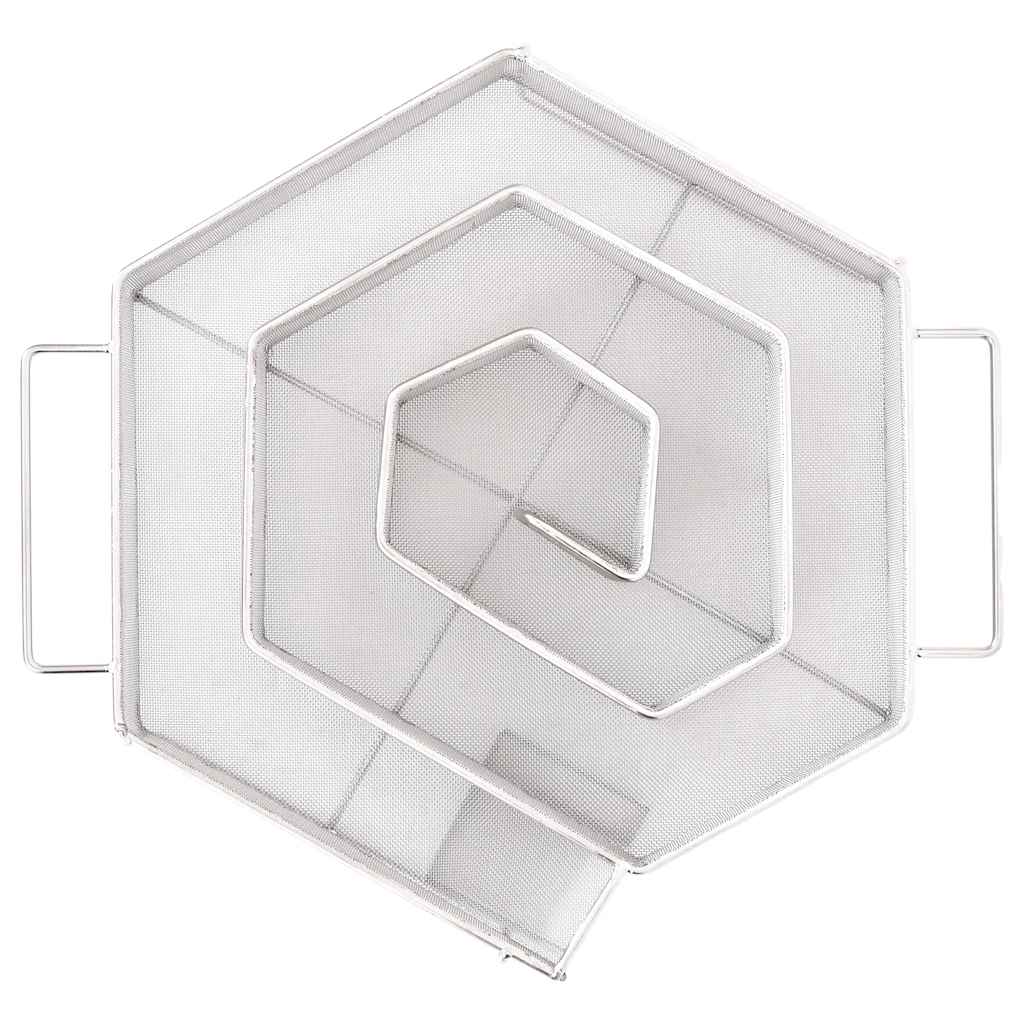 vidaXL Generator de fum rece cu 6 laturi 22,5cm oțel inoxidabil rotund vidaXL Generator de fum rece cu 6 laturi 22,5cm oțel inoxidabil rotund