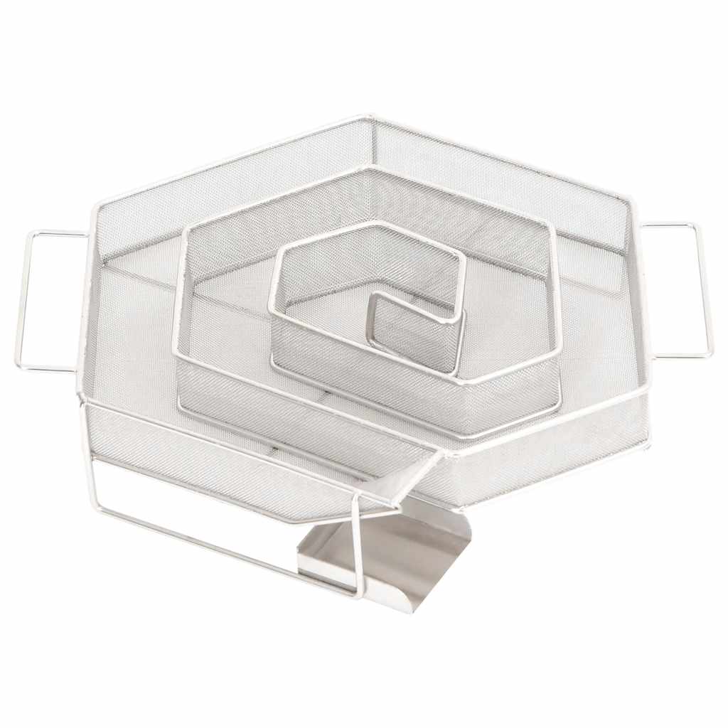 vidaXL Generator de fum rece cu 6 laturi 22,5cm oțel inoxidabil rotund vidaXL Generator de fum rece cu 6 laturi 22,5cm oțel inoxidabil rotund