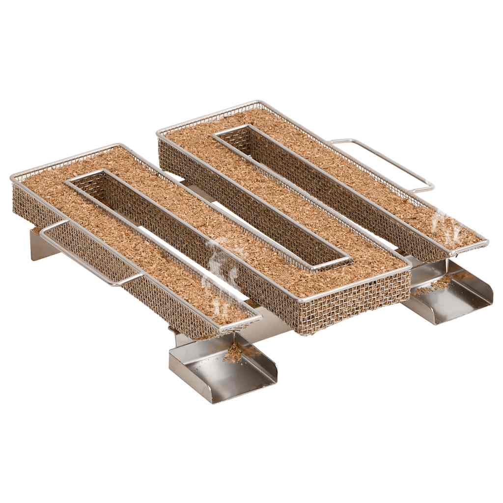 vidaXL Generator de fum rece 4 laturi 22,5 cm oțel inoxidabil vidaXL Generator de fum rece 4 laturi 22,5 cm oțel inoxidabil