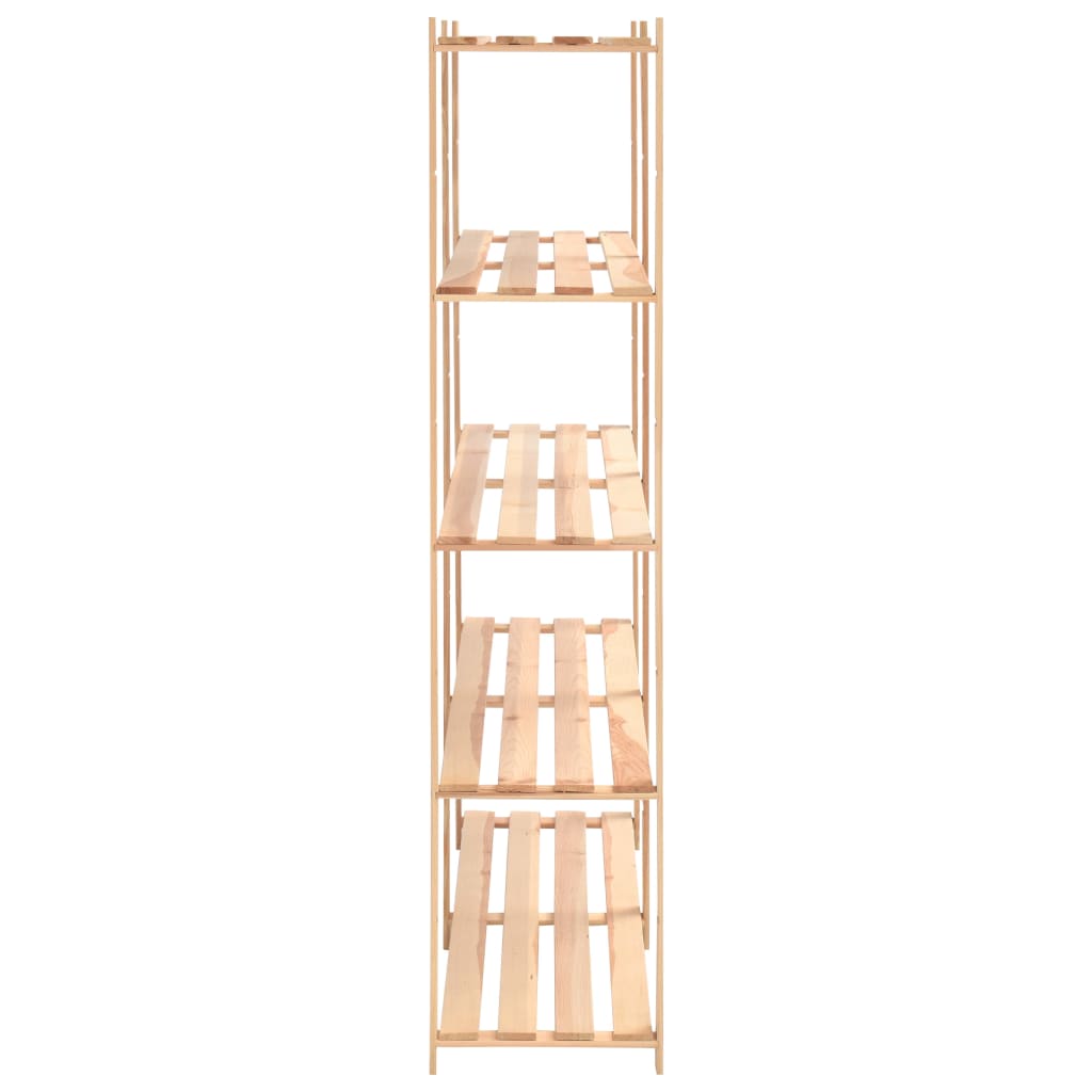 vidaXL Etajere cu 5 rafturi, 2 buc, 170x38x170 cm, lemn de pin, 500 kg vidaXL Etajere cu 5 rafturi, 2 buc, 170x38x170 cm, lemn de pin, 500 kg