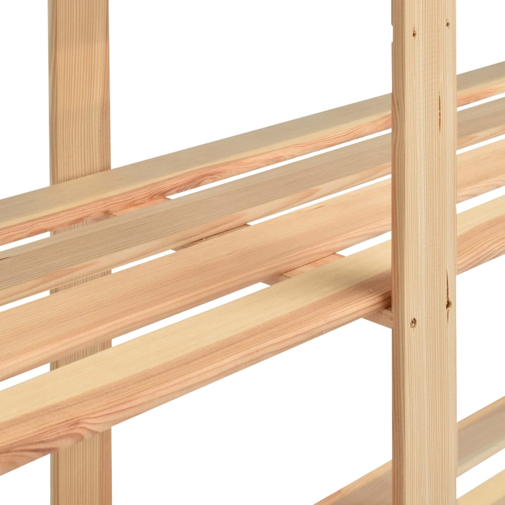 vidaXL Etajere cu 5 rafturi, 2 buc, 170x38x170 cm, lemn de pin, 500 kg vidaXL Etajere cu 5 rafturi, 2 buc, 170x38x170 cm, lemn de pin, 500 kg