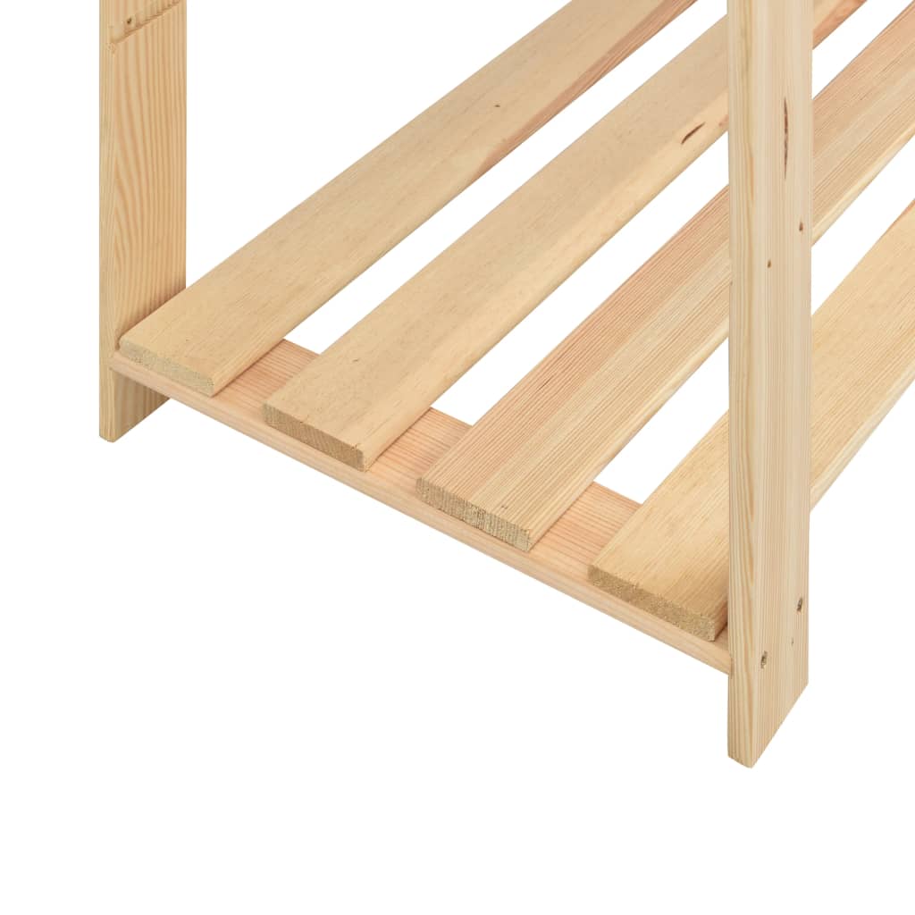 vidaXL Etajere cu 5 niveluri, 10 buc, 170x38x170 cm, pin masiv, 500 kg vidaXL Etajere cu 5 niveluri, 10 buc, 170x38x170 cm, pin masiv, 500 kg