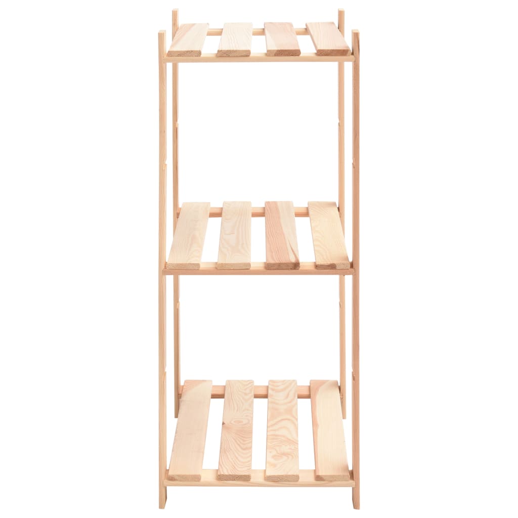 vidaXL Etajere cu 3 niveluri, 10 buc., 60x38x90 cm, pin masiv, 150 kg vidaXL Etajere cu 3 niveluri, 10 buc., 60x38x90 cm, pin masiv, 150 kg