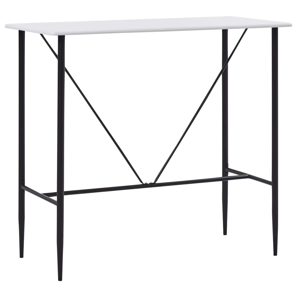 vidaXL Set mobilier de bar, 5 piese, gri închis, material textil