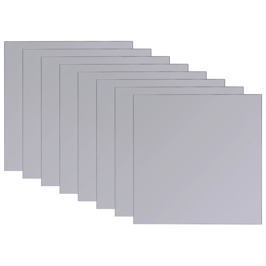 vidaXL Plăci de oglindă fără ramă, 16 buc., 20,5 cm, sticlă vidaXL Plăci de oglindă fără ramă, 16 buc., 20,5 cm, sticlă