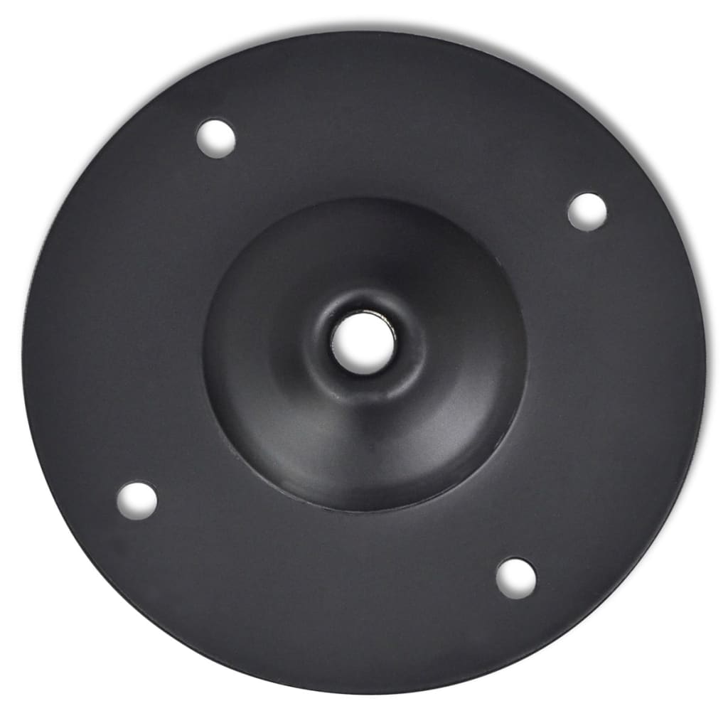 vidaXL Picioare de masă telescopice, 4 buc., negru, 710 mm-1100 mm