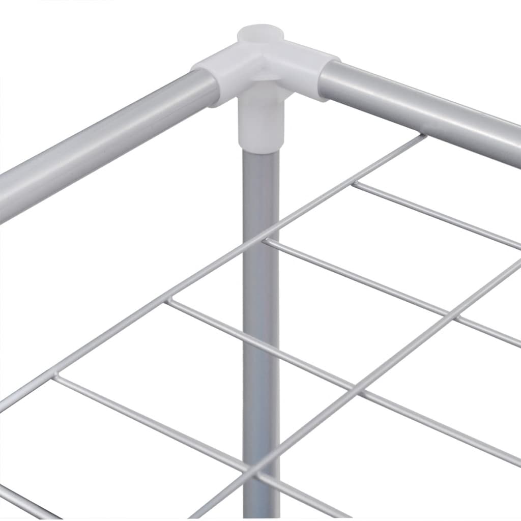 vidaXL Coșuri sortare rufe 2 secțiuni 2 buc. raft superior de uscare vidaXL Coșuri sortare rufe 2 secțiuni 2 buc. raft superior de uscare