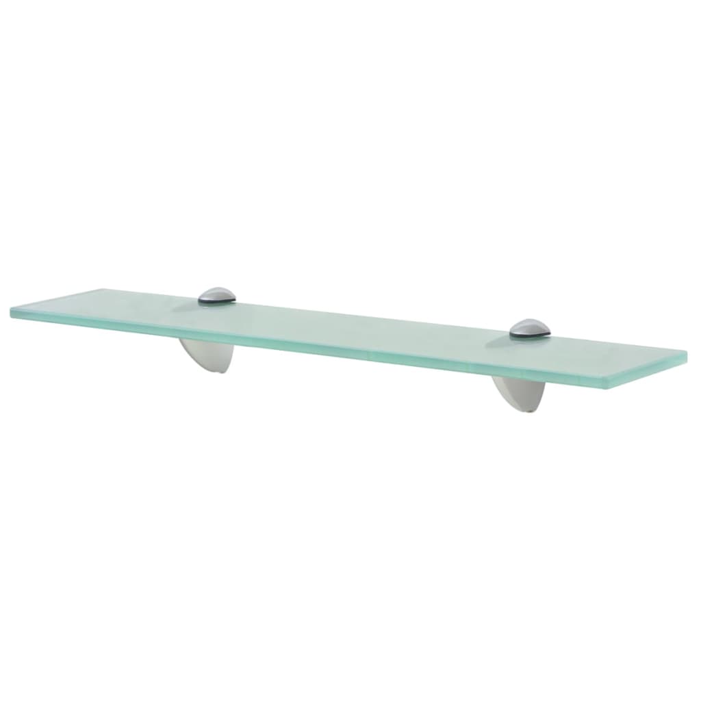 vidaXL Rafturi suspendate, 2 buc., 50 x 10 cm, sticlă, 8 mm