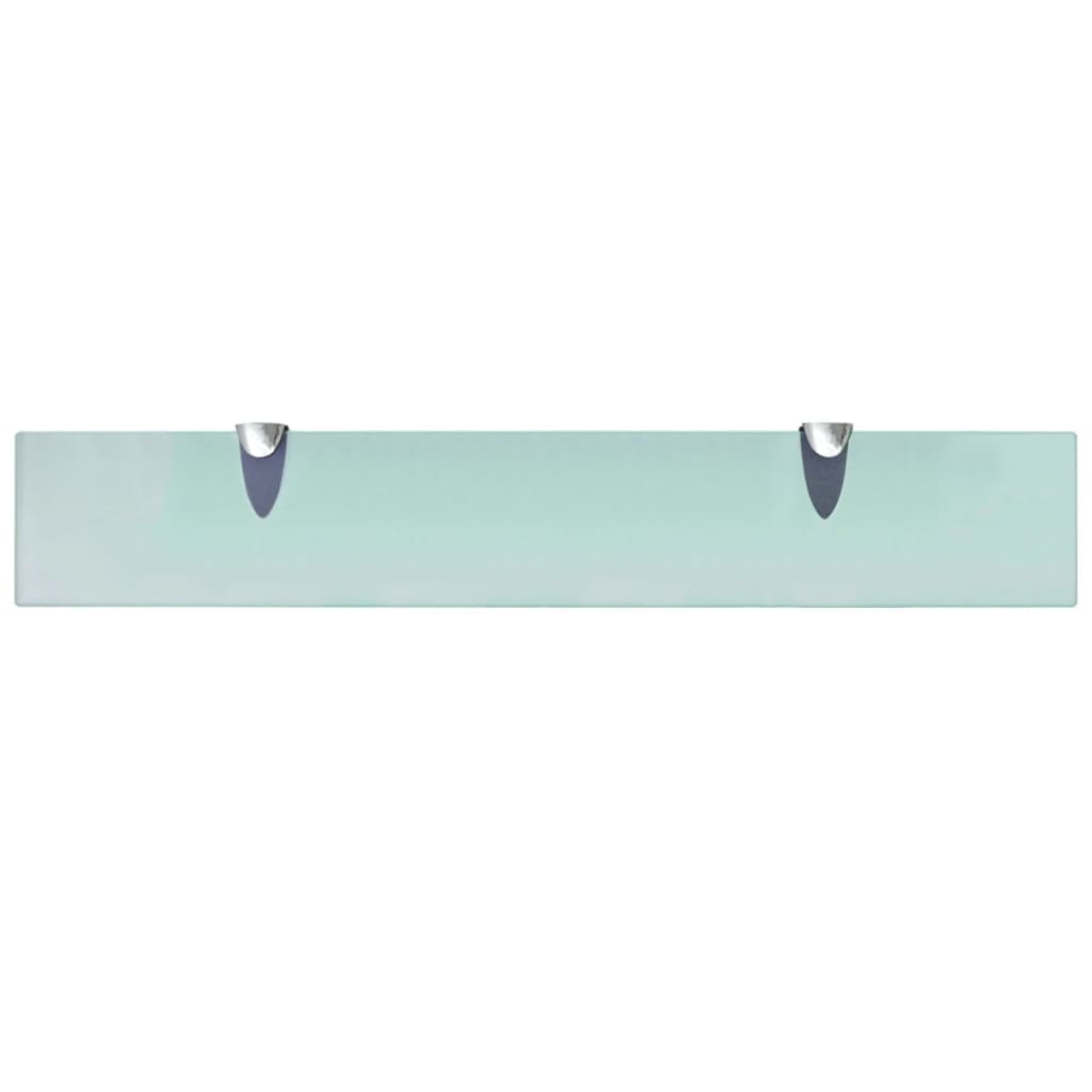 vidaXL Rafturi suspendate, 2 buc., 60 x 10 cm, sticlă, 8 mm