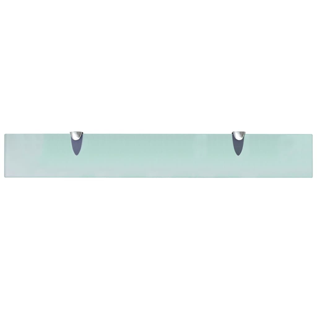 vidaXL Rafturi suspendate, 2 buc., 70 x 10 cm, sticlă, 8 mm