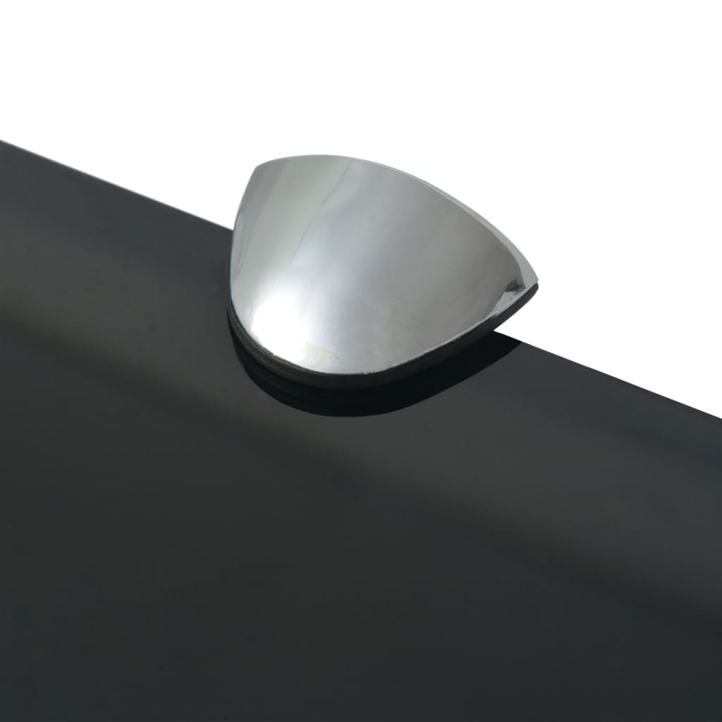vidaXL Rafturi suspendate, 2 buc., 30 x 10 cm, sticlă, 8 mm