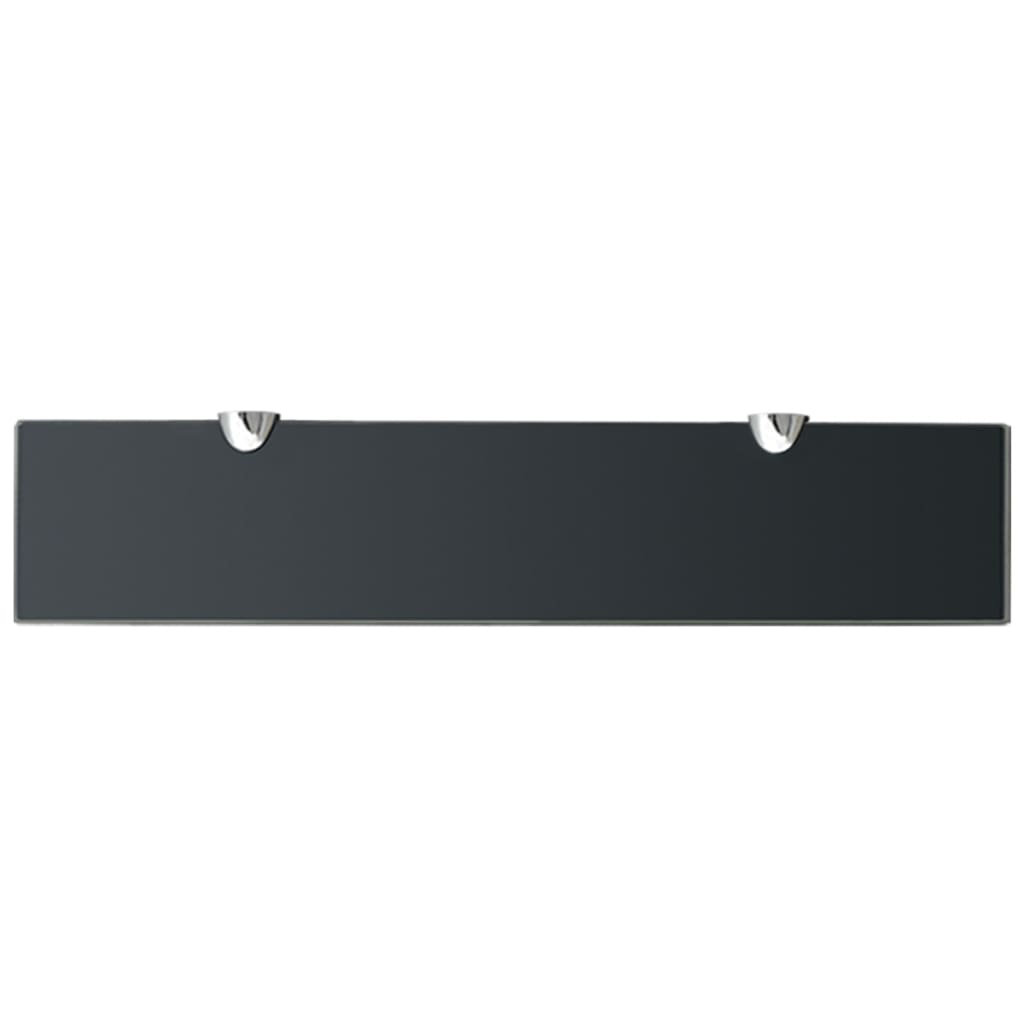 vidaXL Rafturi suspendate, 2 buc., 50 x 10 cm, sticlă, 8 mm