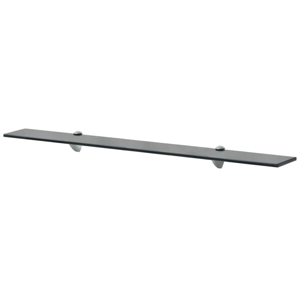 vidaXL Rafturi suspendate, 2 buc., 90 x 10 cm, sticlă, 8 mm