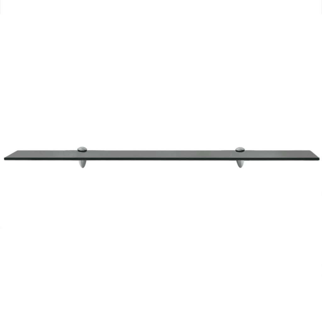 vidaXL Rafturi suspendate, 2 buc., 90 x 10 cm, sticlă, 8 mm