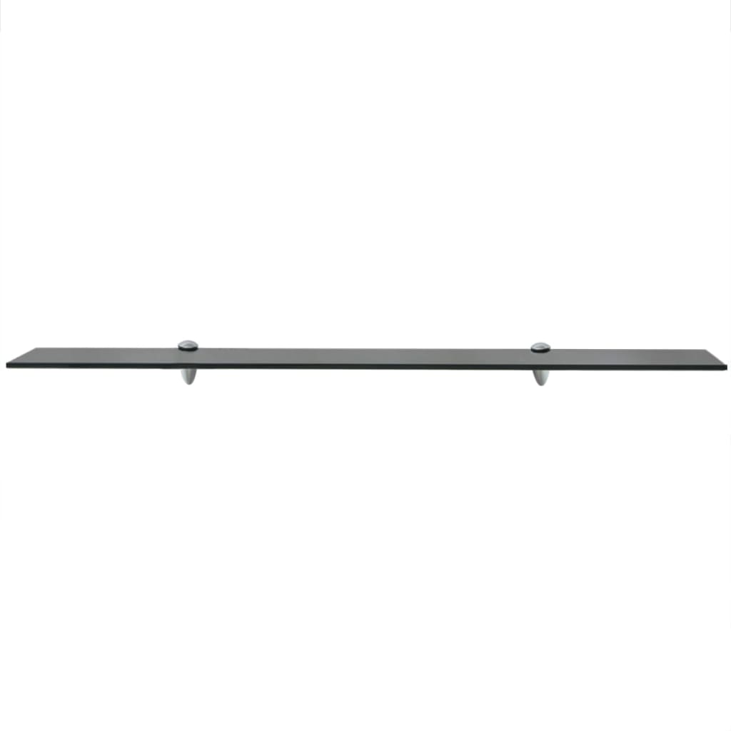 vidaXL Rafturi suspendate, 2 buc., 100 x 10 cm, sticlă, 8 mm