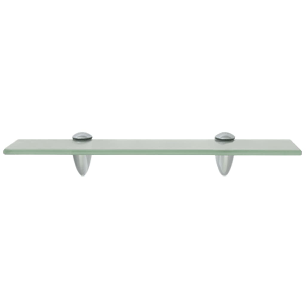 vidaXL Rafturi suspendate, 2 buc,. 40 x 10 cm, sticlă, 8 mm
