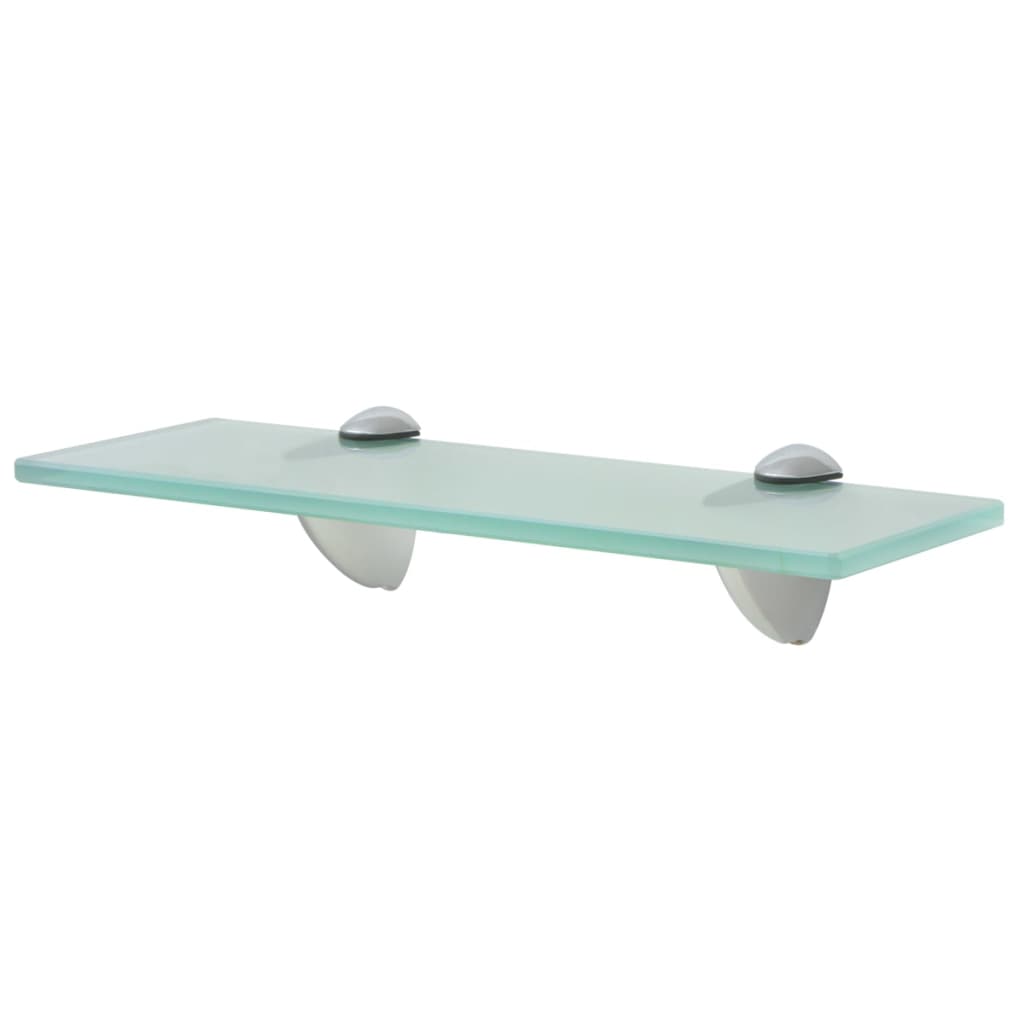 vidaXL Rafturi suspendate, 2 buc., 30 x 20 cm, sticlă, 8 mm