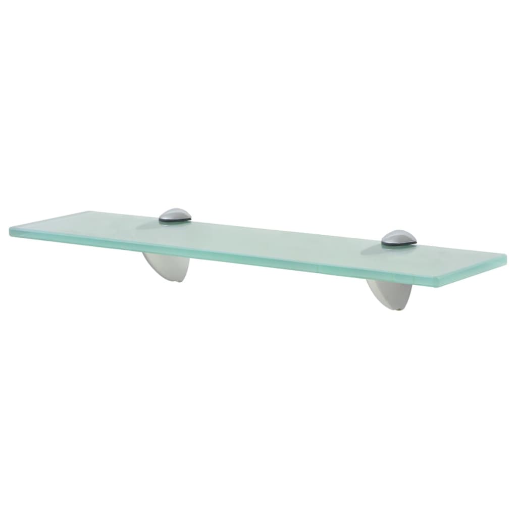 vidaXL Rafturi suspendate, 2 buc., 40 x 20 cm, sticlă, 8 mm